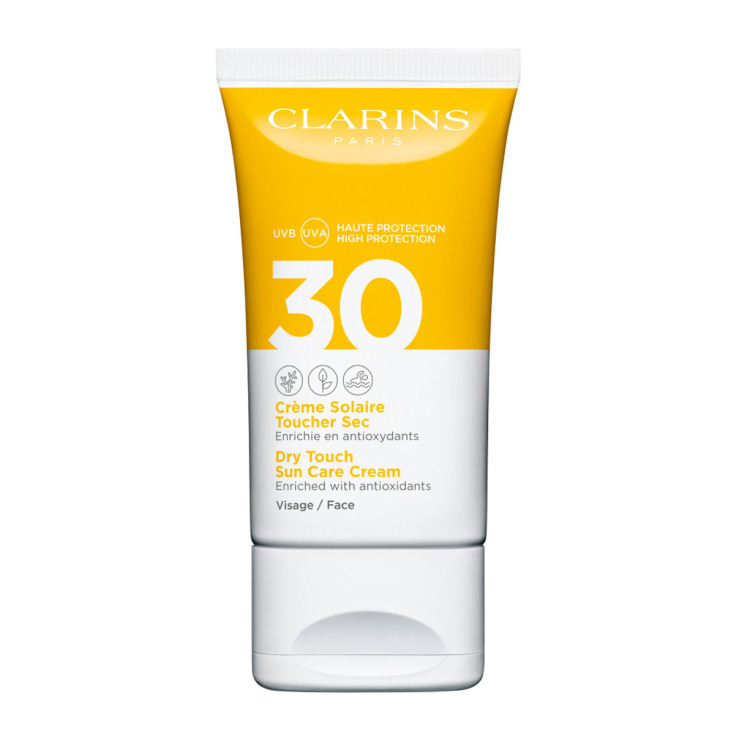 clarins protector solar facial tacto seco spf30 50ml clarins protector solar facial tacto seco spf30 50ml