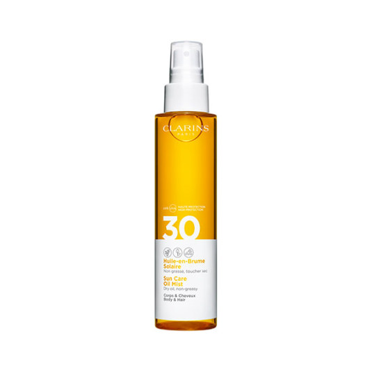 clarins aceite en bruma solar acabado seco spf30 uva/uvb 150ml clarins aceite en bruma solar acabado seco spf30 uva/uvb 150ml