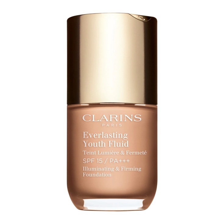 clarins everlasting youth fluid base de maquillaje 