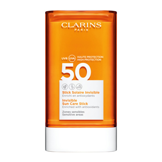clarins solaire invisible protector solar facial en stick spf50 17g clarins solaire invisible protector solar facial en stick spf50 17g