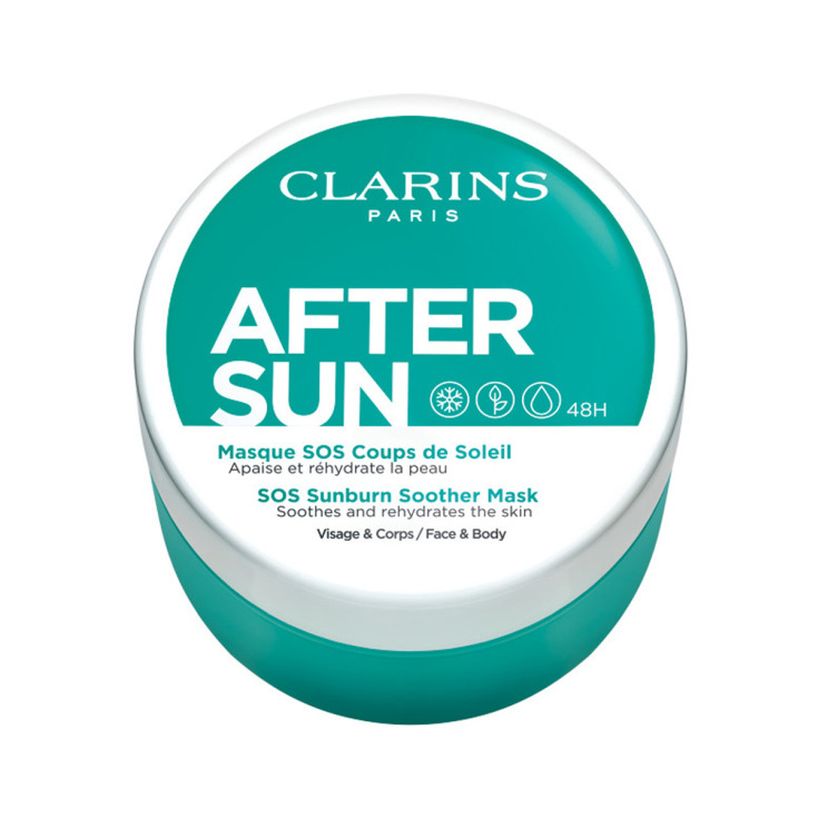 clarins after sun suncare mascarilla facial refrescante e hidratante 100ml clarins after sun suncare mascarilla facial refrescante e hidratante 100ml