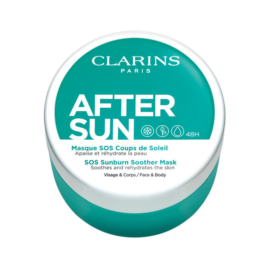 clarins after sun suncare mascarilla facial refrescante e hidratante 100ml clarins after sun suncare mascarilla facial refrescante e hidratante 100ml