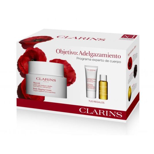 clarins masvelt crema corporal adelgazamiento 200ml set regalo 3 piezas clarins masvelt crema corporal adelgazamiento 200ml set regalo 3 piezas
