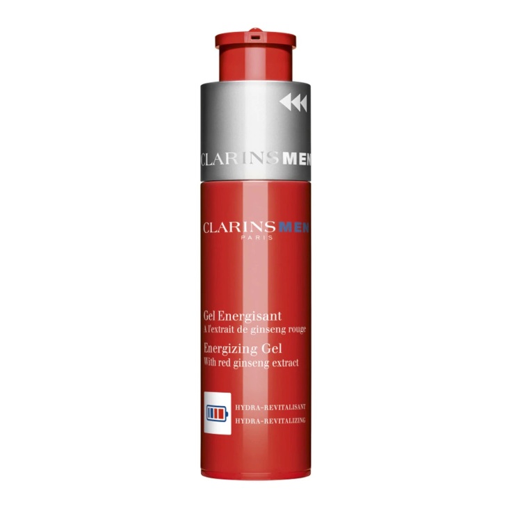 clarins men gel energizante antiedad facial 50ml