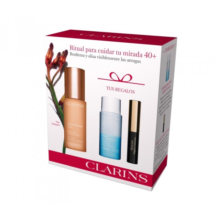 clarins extra firming serum ojos 15ml set 3 piezas clarins extra firming serum ojos 15ml set 3 piezas