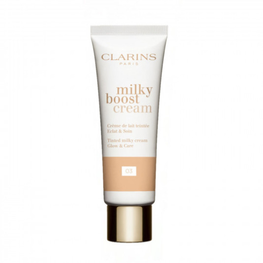 clarins milky boost cream crema con color