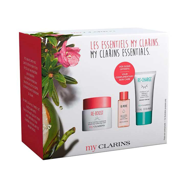 my clarins essentials re-boost crema 50ml set 3 piezas my clarins essentials re-boost crema 50ml set 3 piezas
