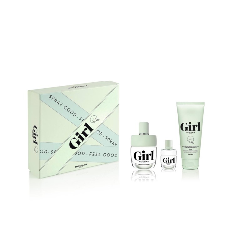 rochas girl eau de toilette 100ml cofre 3 piezas rochas girl eau de toilette 100ml cofre 3 piezas