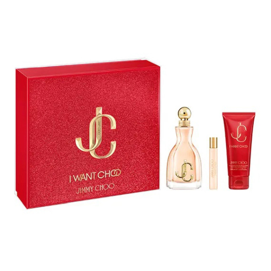 jimmy choo i want choo eau de parfum 100ml cofre 3 piezas