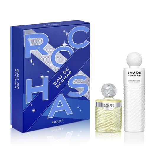 eau de rochas 220ml cofre 2 piezas