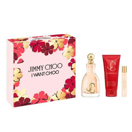 jimmy choo i want choo eau de parfum 100ml cofre 3 piezas