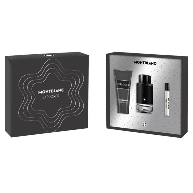 montblanc explorer eau de parfum 100ml cofre 3 piezas montblanc explorer eau de parfum 100ml cofre 3 piezas