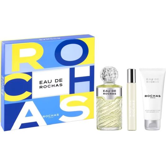 eau de rochas 100ml cofre 3 piezas