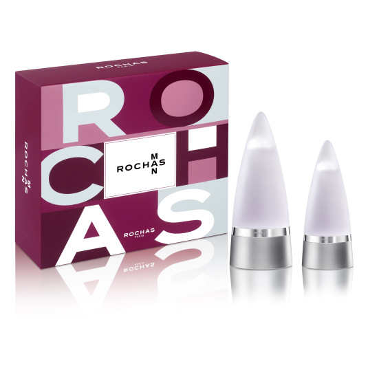 rochas man eau de toilette 100m cofre 2 piezas
