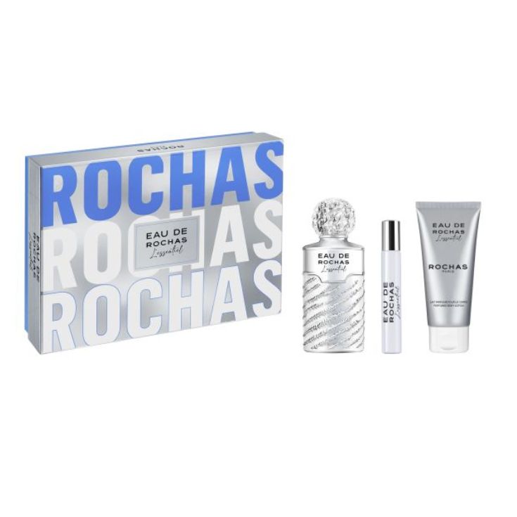 cofre rochas l´essentiel eau de parfum 100ml vap + 20ml vap+ body lotion 50ml