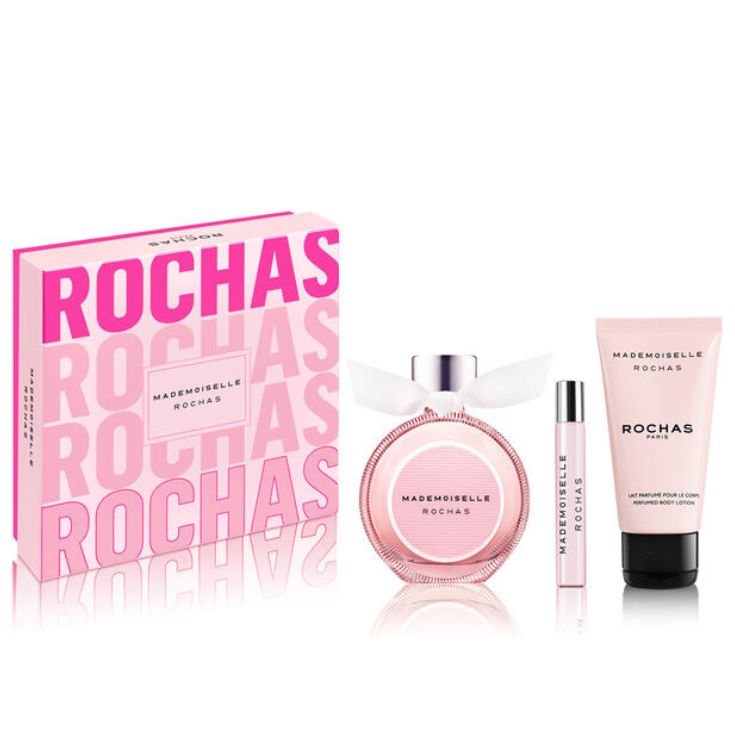 cofre Mademoiselle Rochas eau de parfum 3 piezas