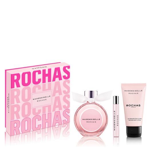 cofre Mademoiselle Rochas eau de parfum 3 piezas