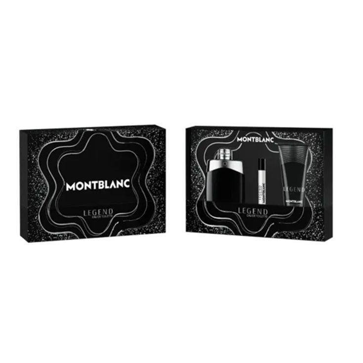 mont blanc legend eau de toilette 100ml cofre 3 piezas