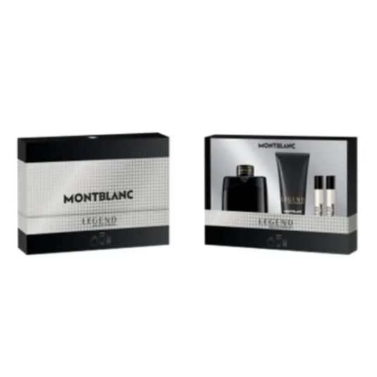 mont blanc legend eau de parfum cofre 4 piezas