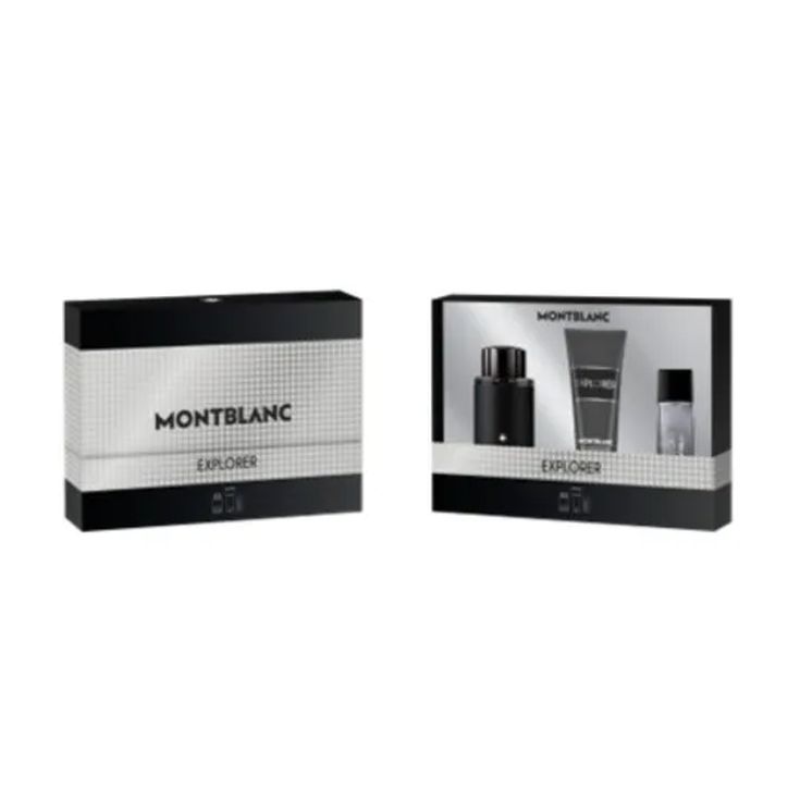 mont blanc explorer eau de parfum cofre 3 piezas
