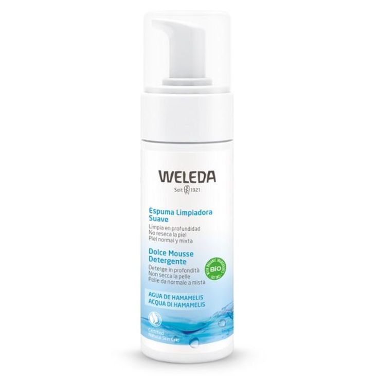 weleda espuma limpiadora suave weleda espuma limpiadora suave