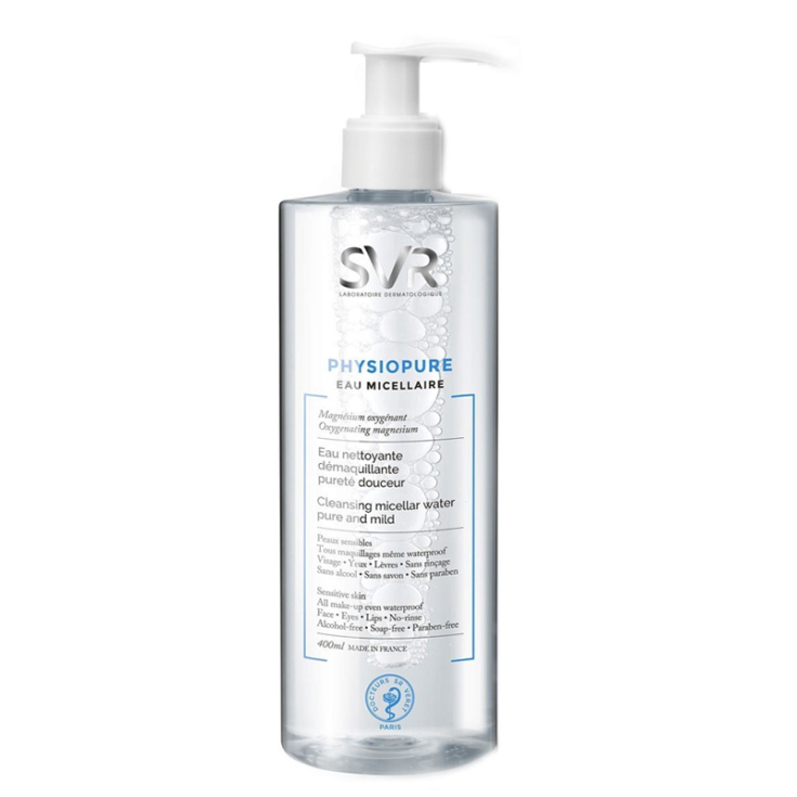 svr physiopure cleansing micellar water agua micelar 400ml svr physiopure cleansing micellar water agua micelar 400ml