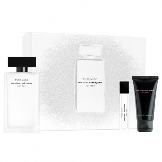 narciso rodriguez pure musc eau de parfum 100ml set 3 piezas narciso rodriguez pure musc eau de parfum 100ml set 3 piezas