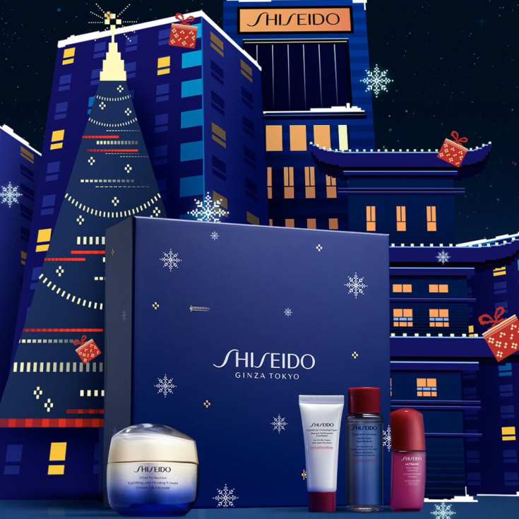 shiseido lifting & firming ritual set 4 piezas