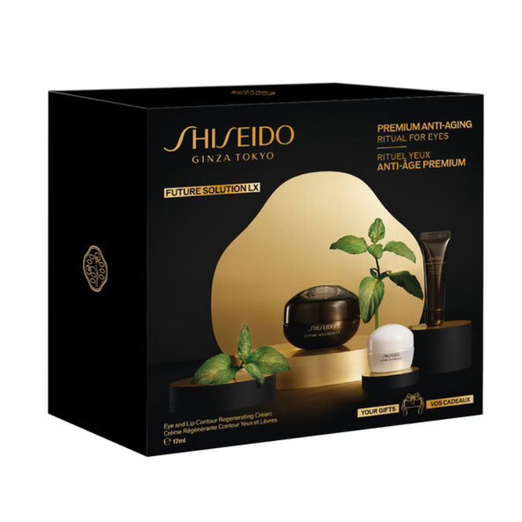 shiseido future solution lx eye care set