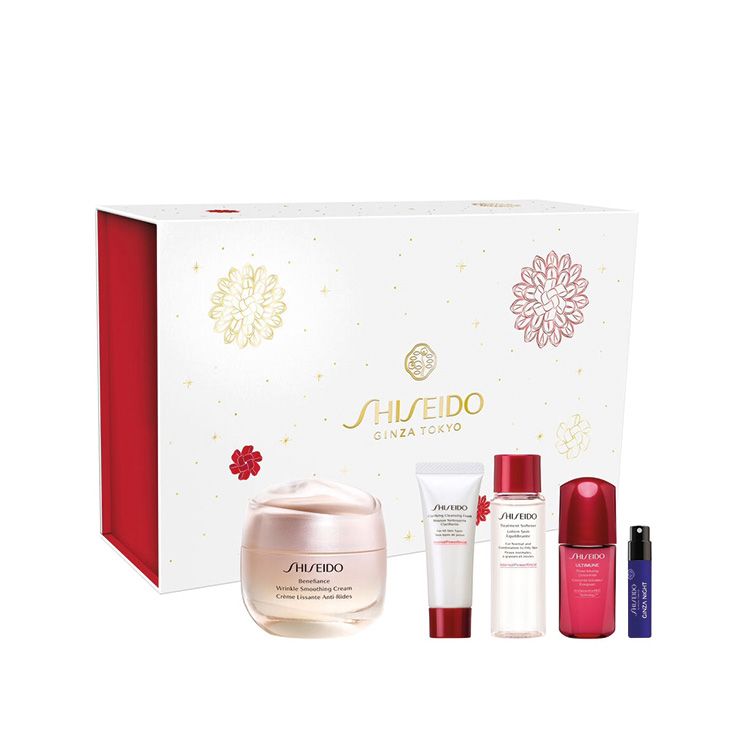 shiseido benefiance set wrinkle smoothing cream 50ml 