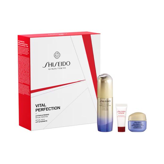 shiseido liftinf & firming ritual de ojos cofre 3 piezas