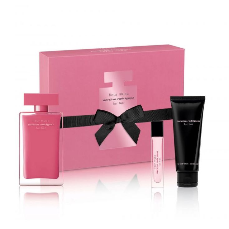 narciso rodriguez fleur musc for her edp 100ml cofre 3 piezas narciso rodriguez fleur musc for her edp 100ml cofre 3 piezas