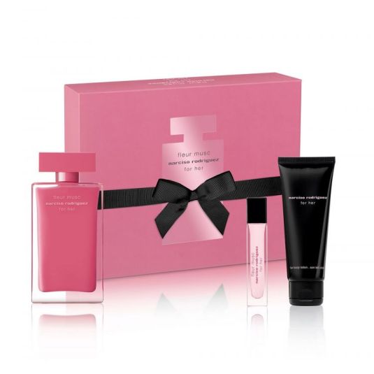 narciso rodriguez fleur musc for her edp 100ml cofre 3 piezas narciso rodriguez fleur musc for her edp 100ml cofre 3 piezas