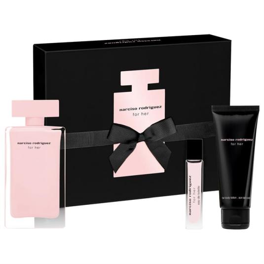 narciso rodriguez for her edp 100ml cofre regalo 3 piezas narciso rodriguez for her edp 100ml cofre regalo 3 piezas