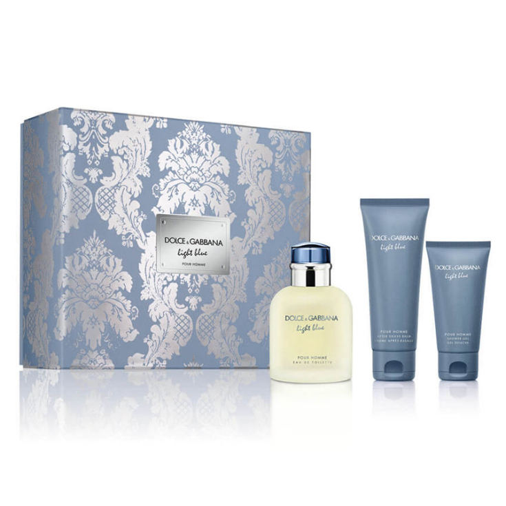 dolce & gabbana light blue pour homme eau de toilette 125ml cofre regalo 3 pieza dolce & gabbana light blue pour homme eau de toilette 125ml cofre regalo 3 pieza
