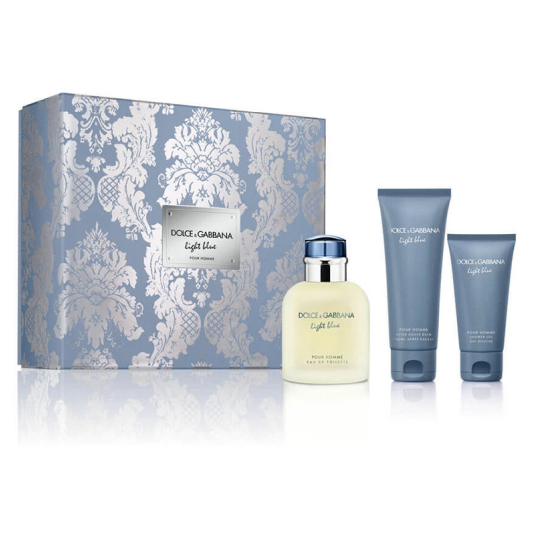 dolce & gabbana light blue pour homme eau de toilette 125ml cofre regalo 3 pieza dolce & gabbana light blue pour homme eau de toilette 125ml cofre regalo 3 pieza