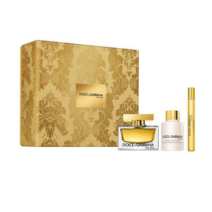 dolce & gabbana the one eau de parfum 75ml cofre 3 piezas dolce & gabbana the one eau de parfum 75ml cofre 3 piezas