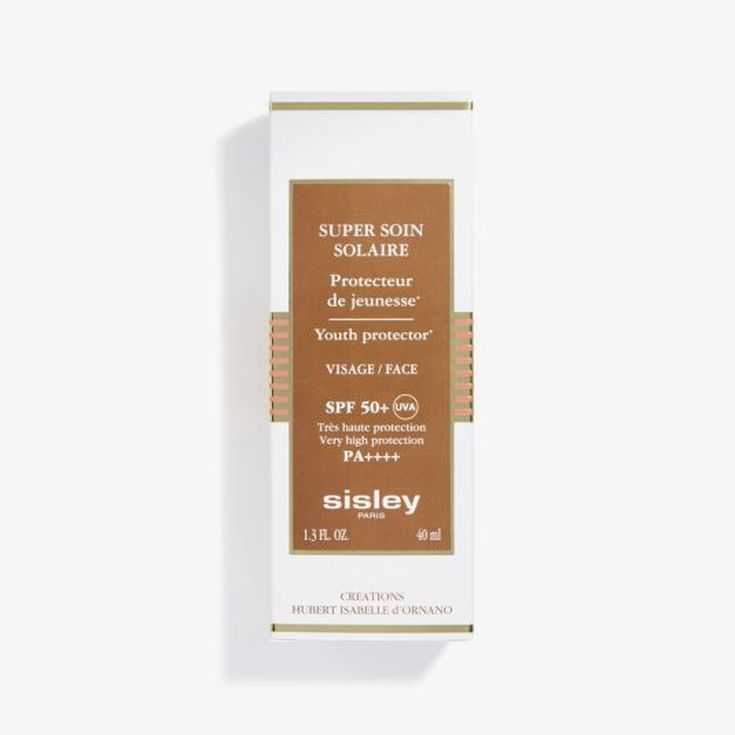 sisley super soin solaire visage spf50 + 40ml