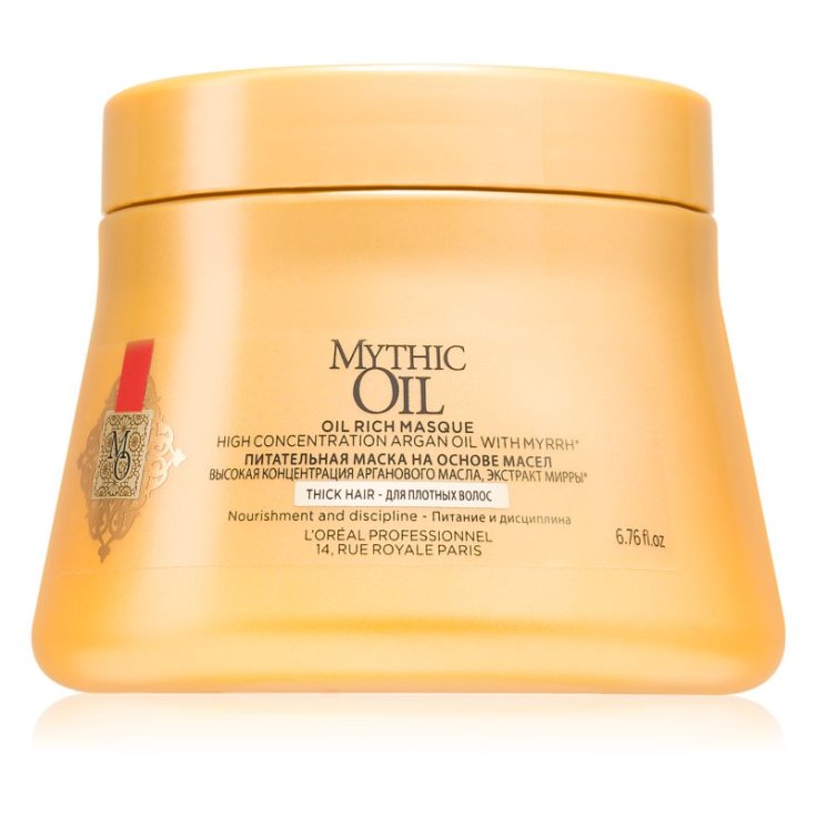 loreal pro. mythic oil mascarilla capilar cabello grueso 200ml