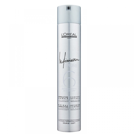loreal professionel laca pure souple infinium 500ml