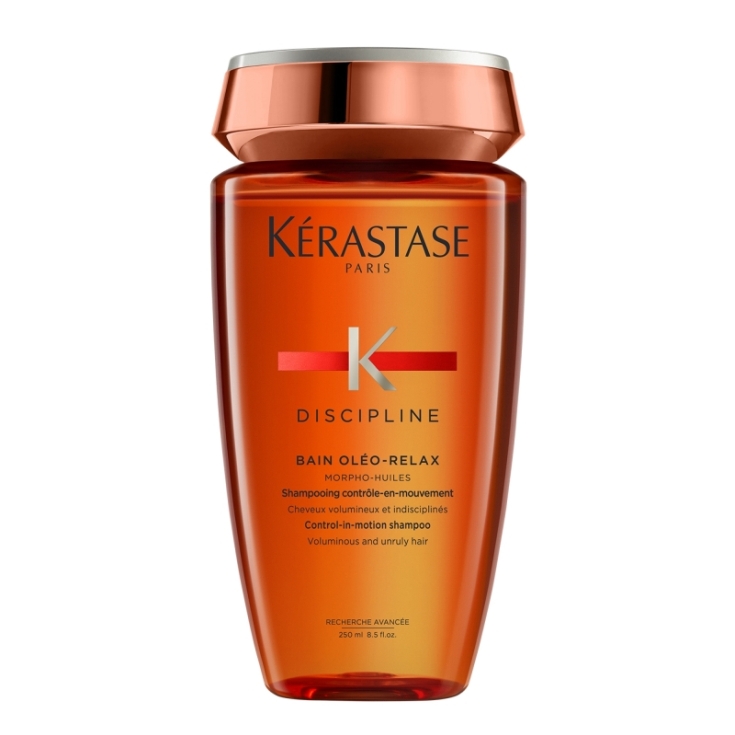 kerastase discipline bain oleo-relax champu alisante para cabello muy seco y rebelde.