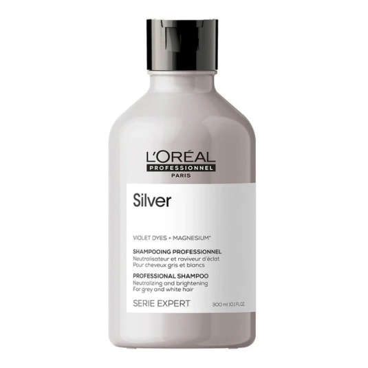 loreal professionnel silver champu para cabello banco/gris