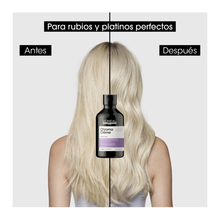 l'oreal professionnel serie expert champu chroma creme morado 300ml