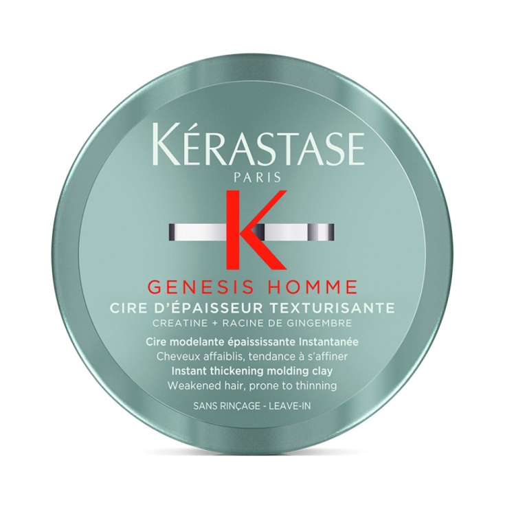 kerastase genesis homme cera cire d'epaisseur texturisante tarro 75ml kerastase genesis homme cera cire d'epaisseur texturisante tarro 75ml
