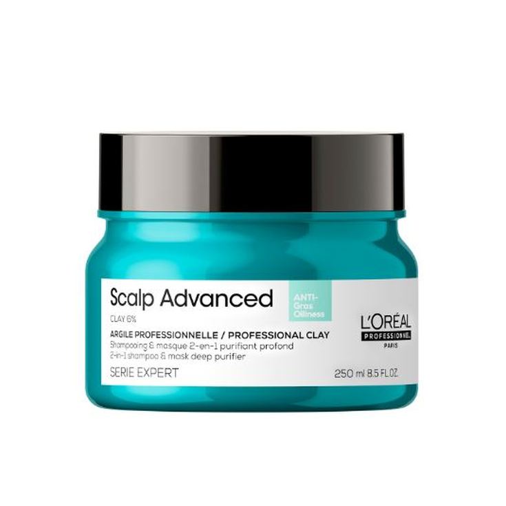 loreal pro scalp advanced arcilla 2-en-1 250ml