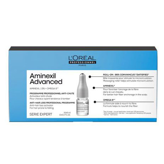 loreal p. aminexil advance ampollas capilares anticaida 10x6ml