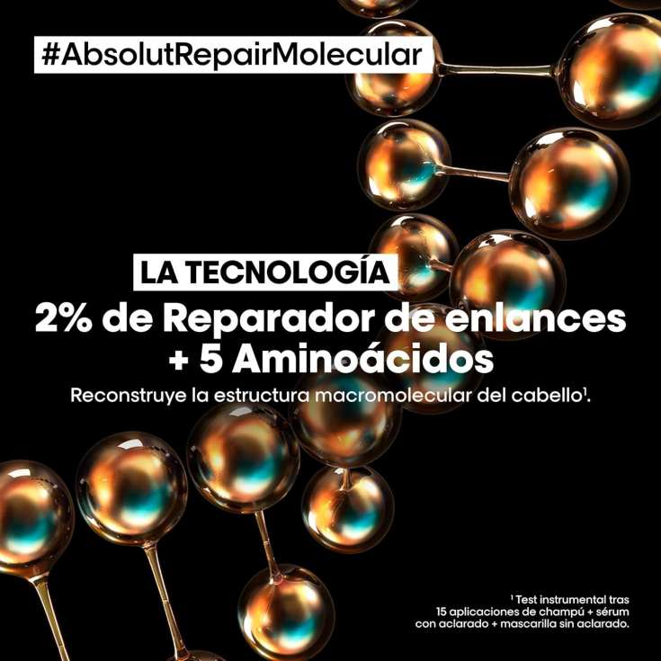 loreal pro absolut repair molecular mascarilla capilar 100ml