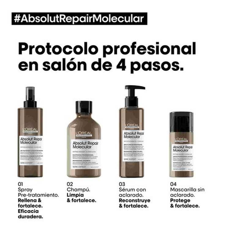 loreal pro absolut repair molecular champu