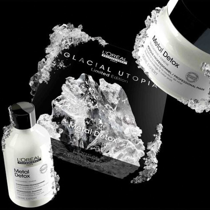 loreal professionnel cofre duo metal detox champu+mascarilla