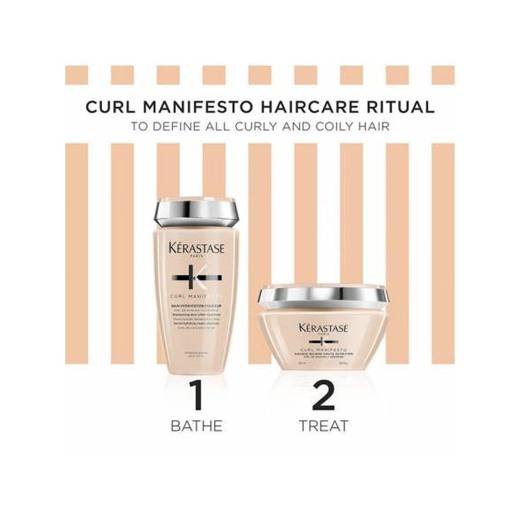 kerastase curl bain 250ml + mascarilla 200ml cofre